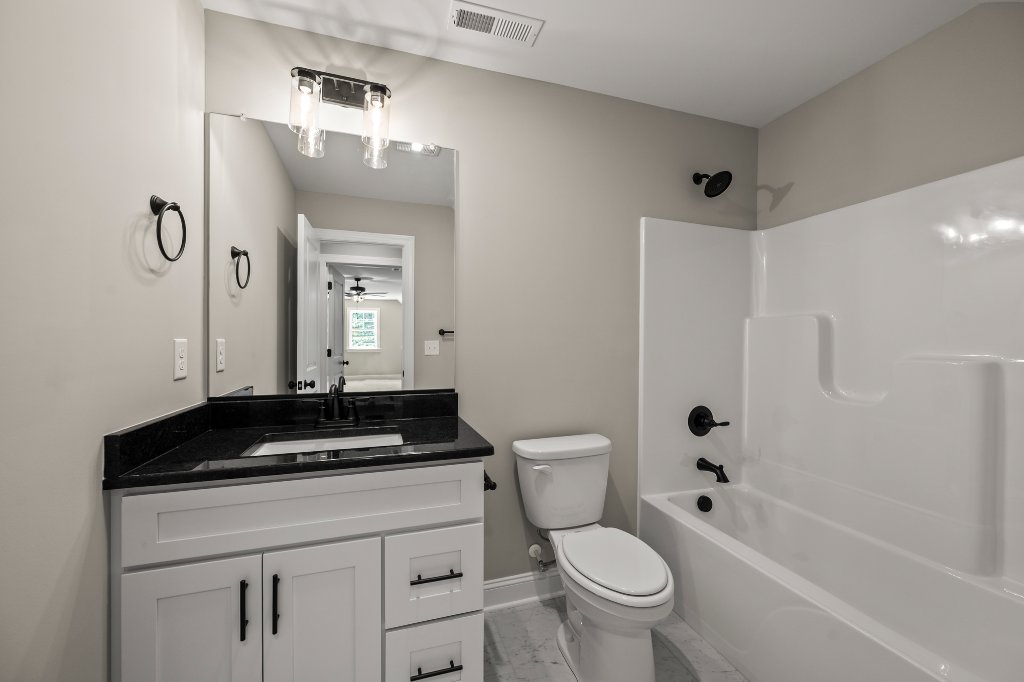 Secondary bathroom