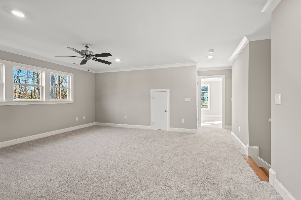 553 Alpine Road, upstairs bedroom with private bath.