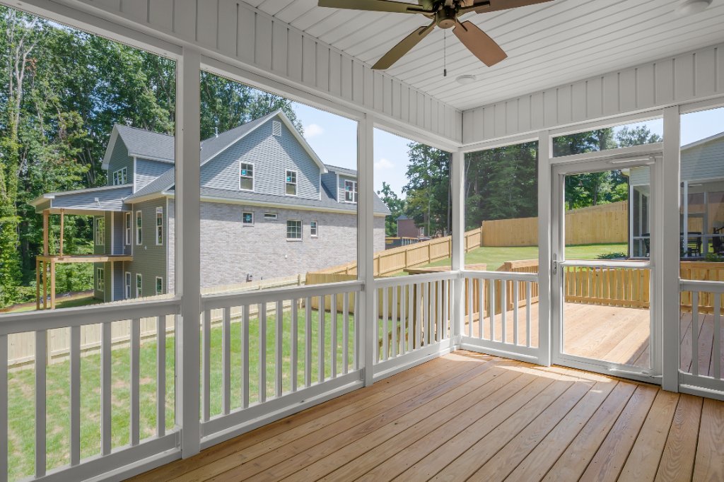 Screened porch