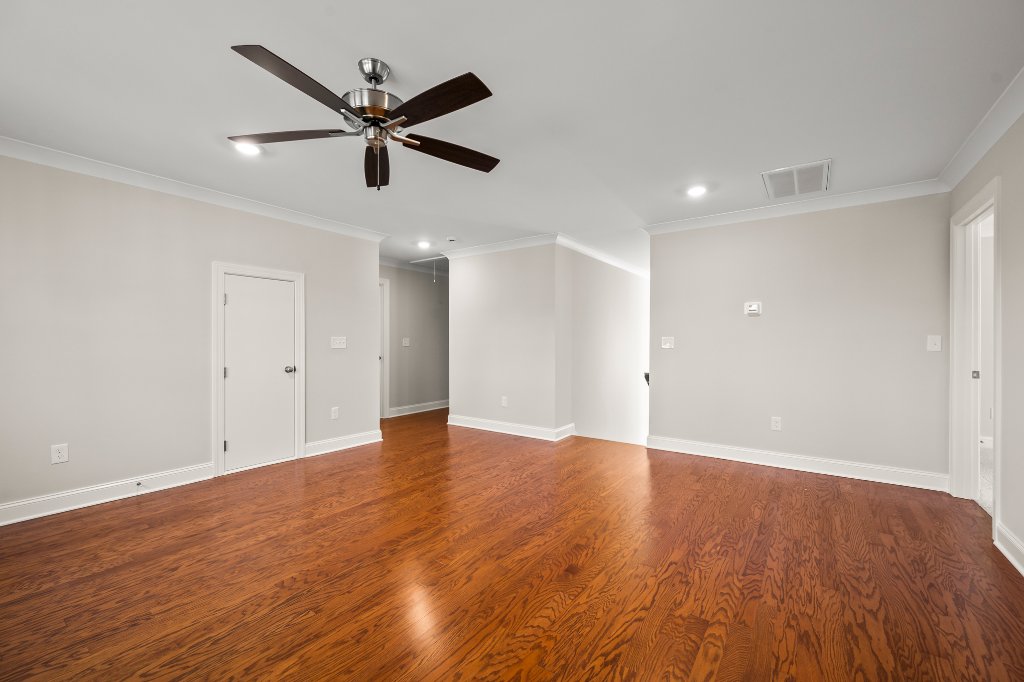 555 Alpine Rd. Upstairs bedroom with private bath.