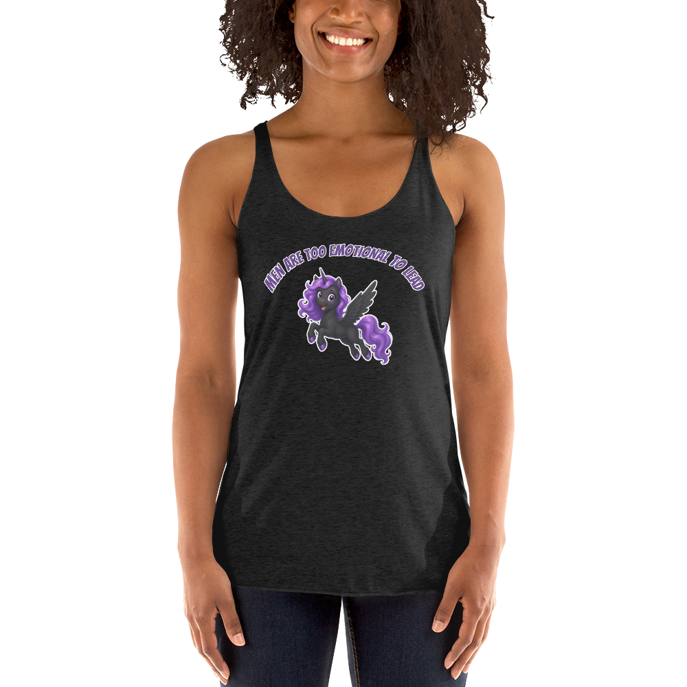 Purple Pegasus-Women's Racerback Tank front