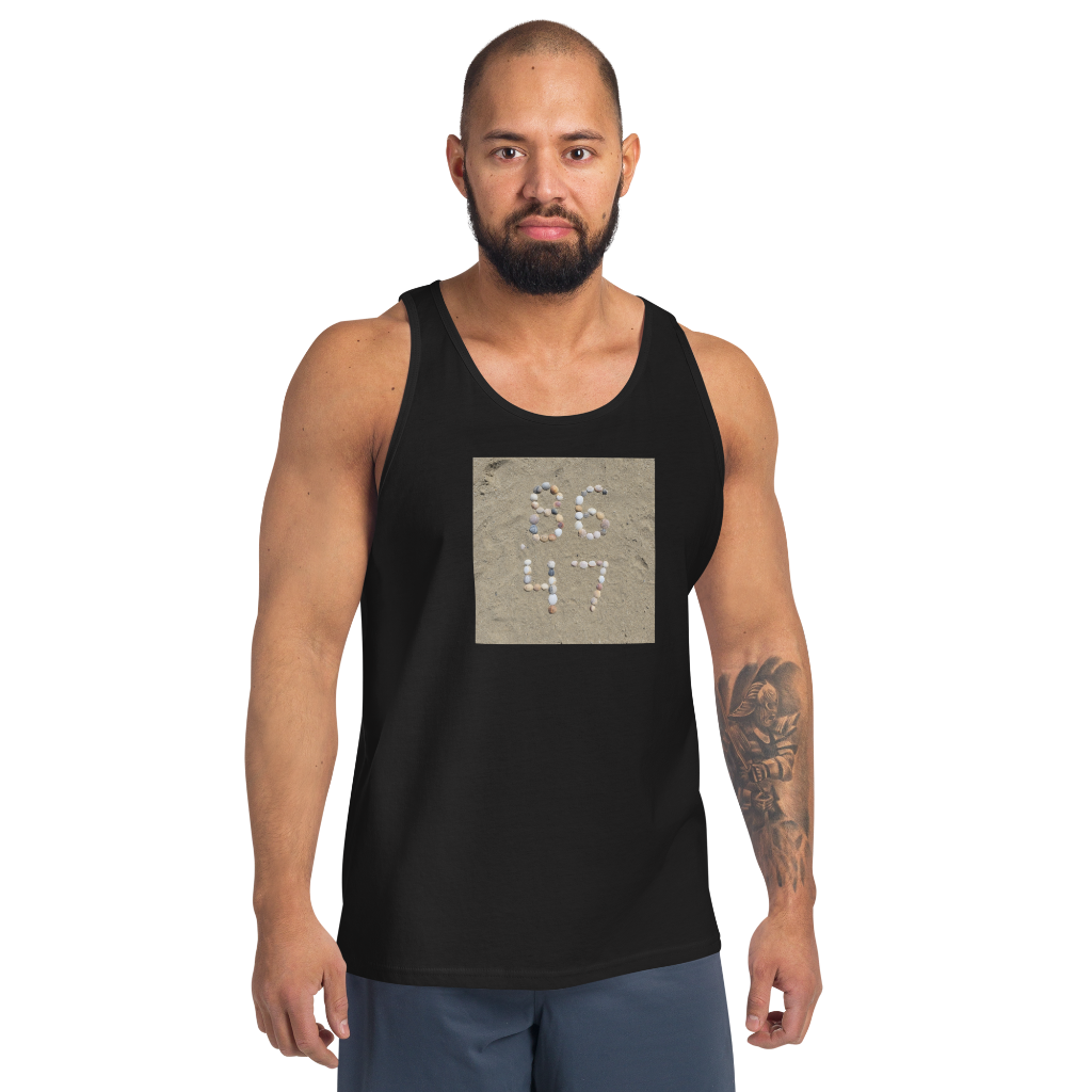 8647-Men's Tank Top front