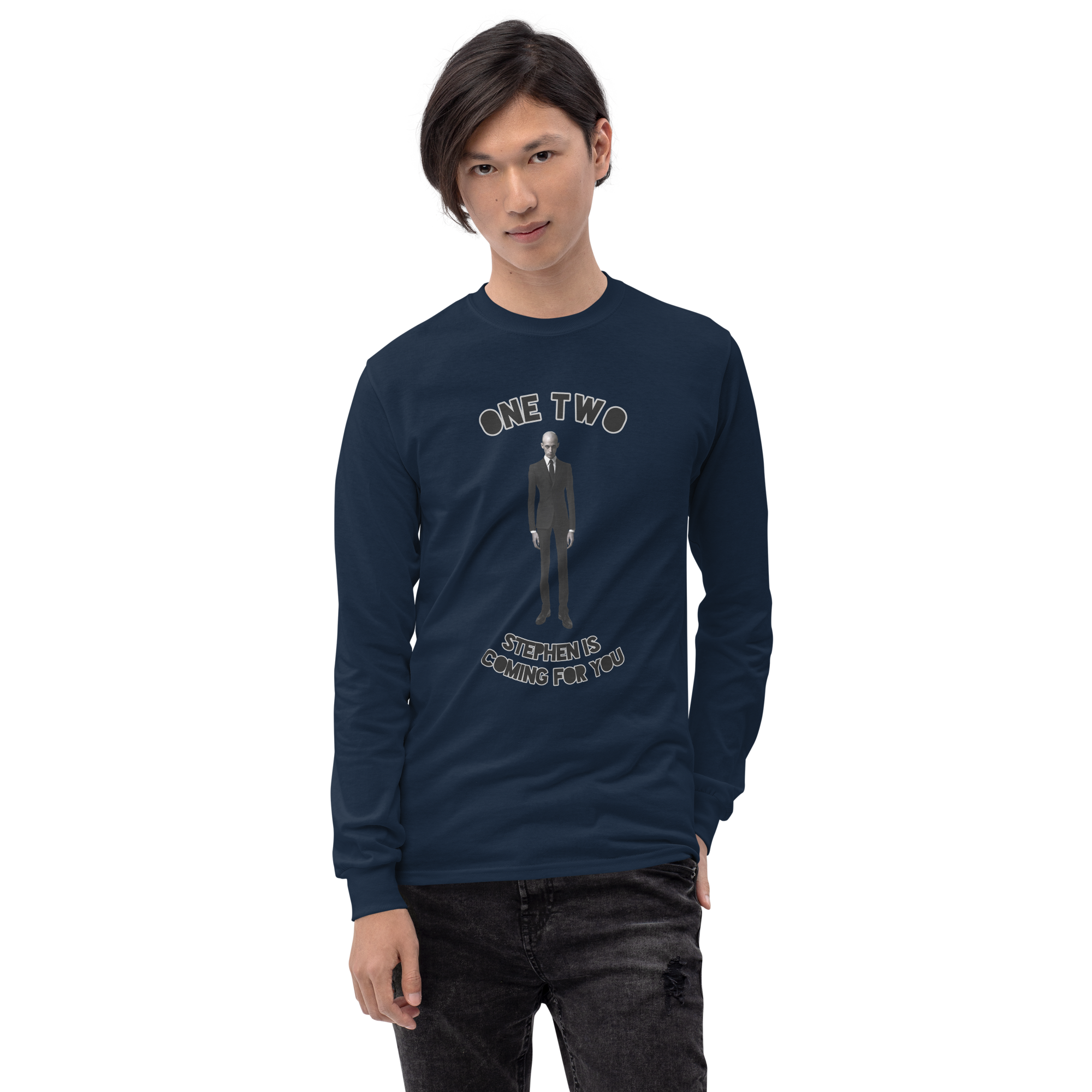 Slender Miller-Men’s Long Sleeve Shirt