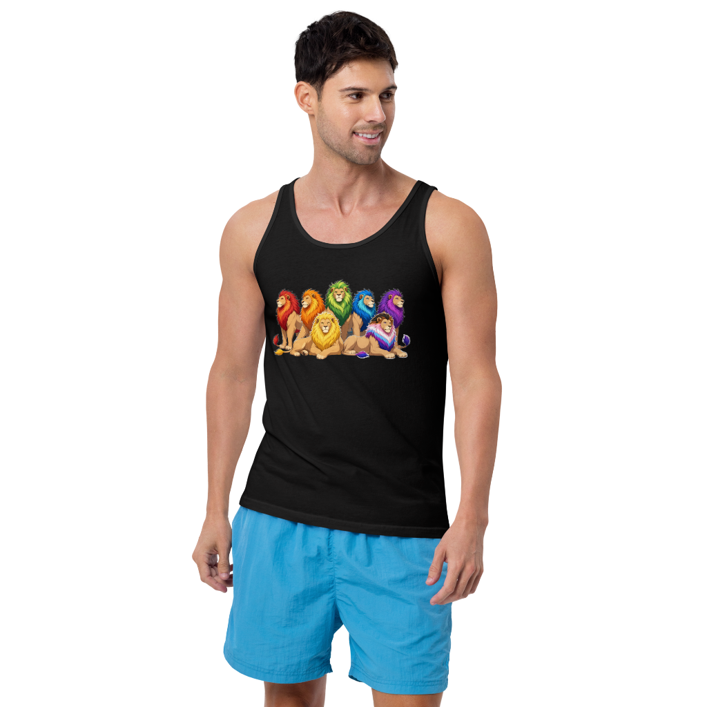 Lion Pride-Men's Tank Top front