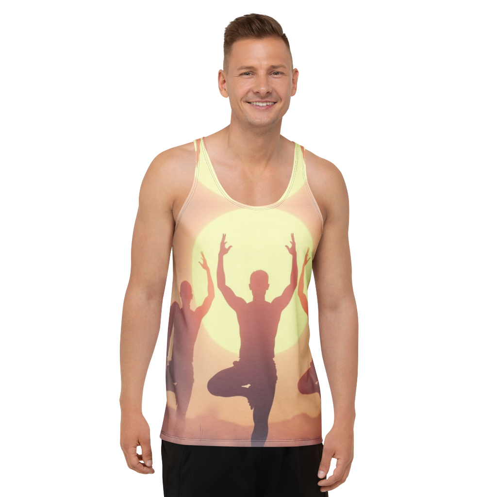 Sun salutation-Unisex Tank Top