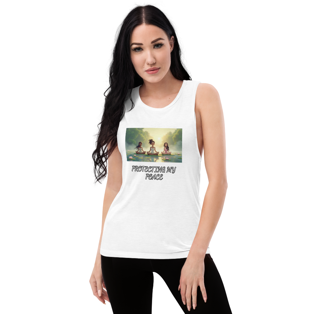 Yoga bamboo-Ladies’ Muscle Tank