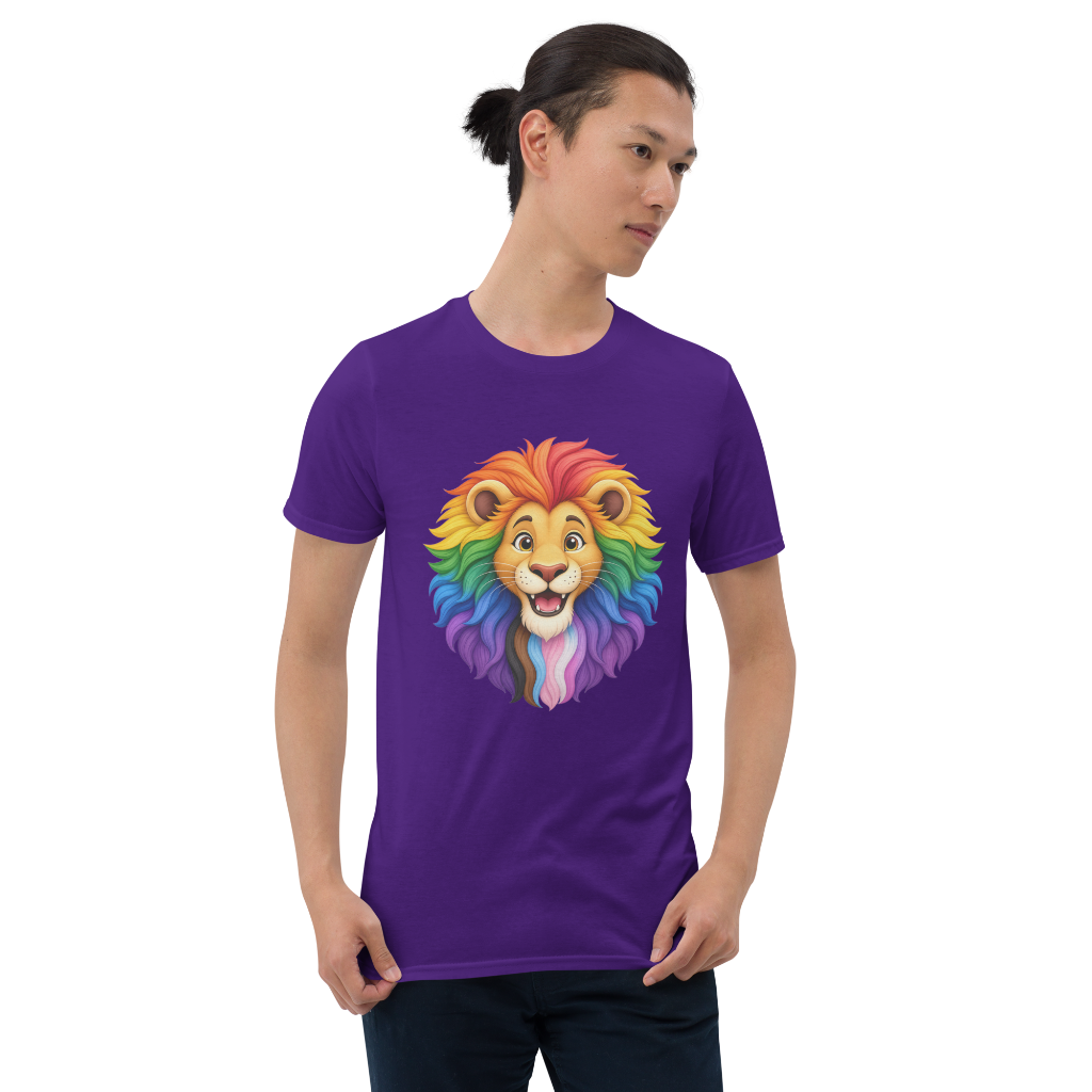 Lion head pride-Short-Sleeve Unisex T-Shirt front