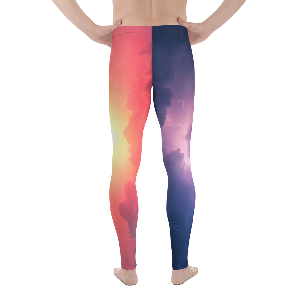 Storm and sun-Men's Leggings back