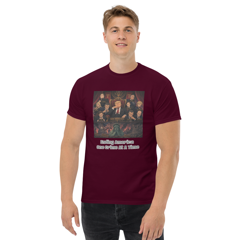 One crime At a time -Unisex classic tee front