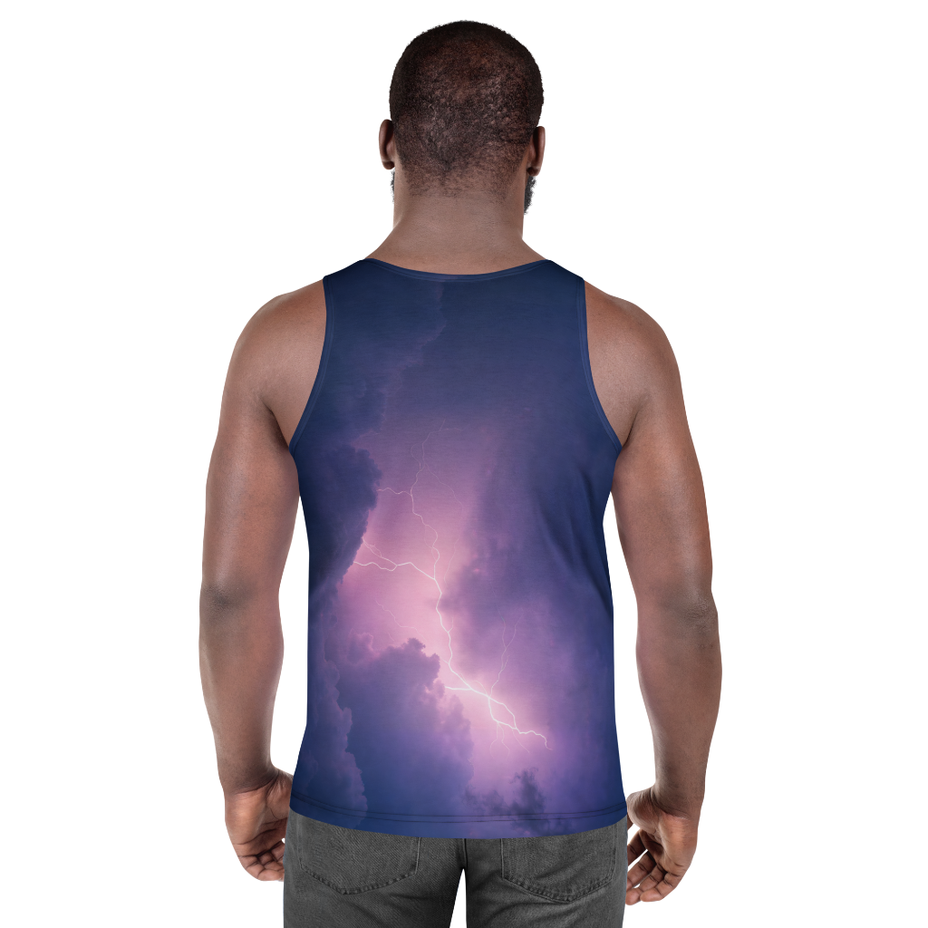 Storm Front-Unisex Tank Top back