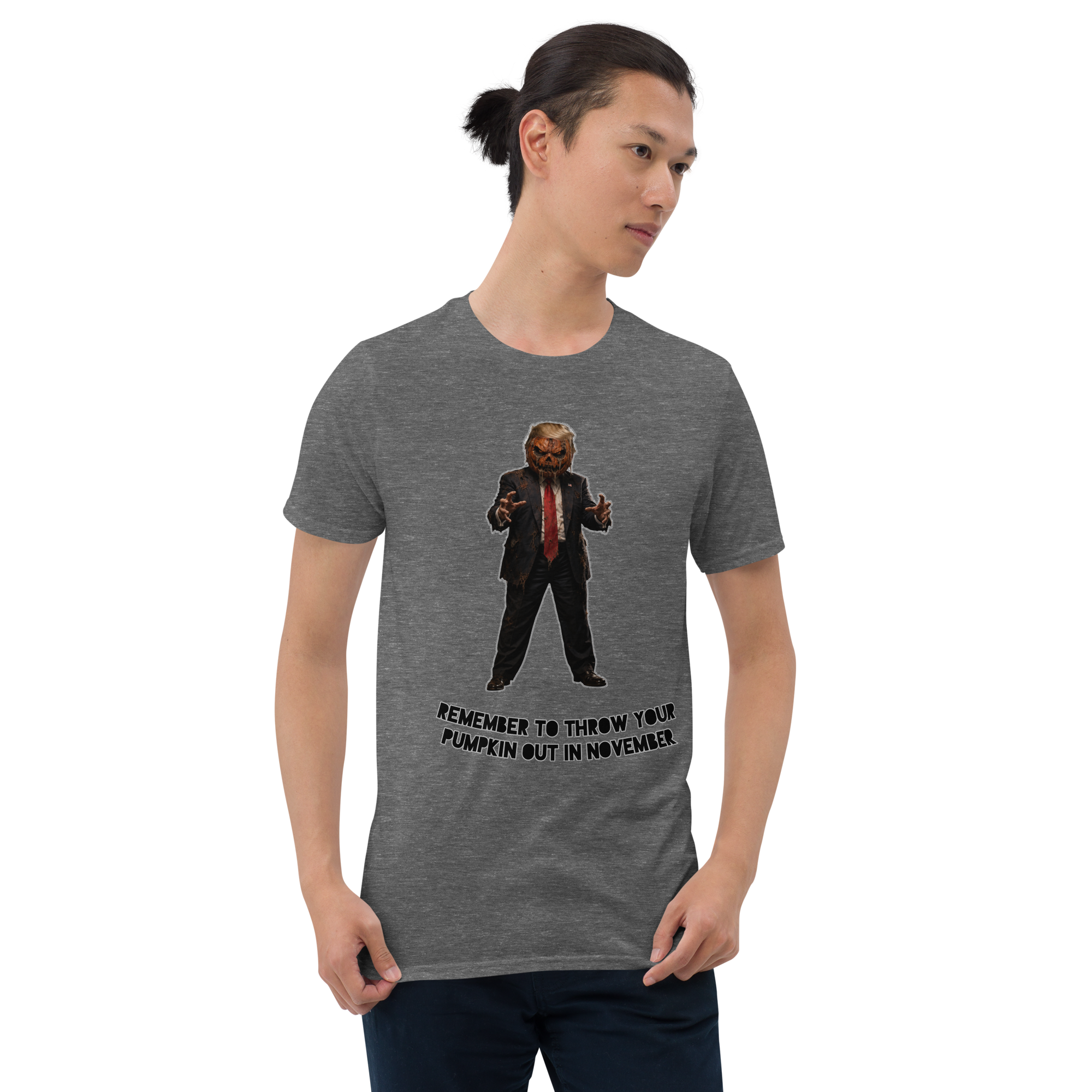 Pumpkin Head-Short-Sleeve Unisex T-Shirt