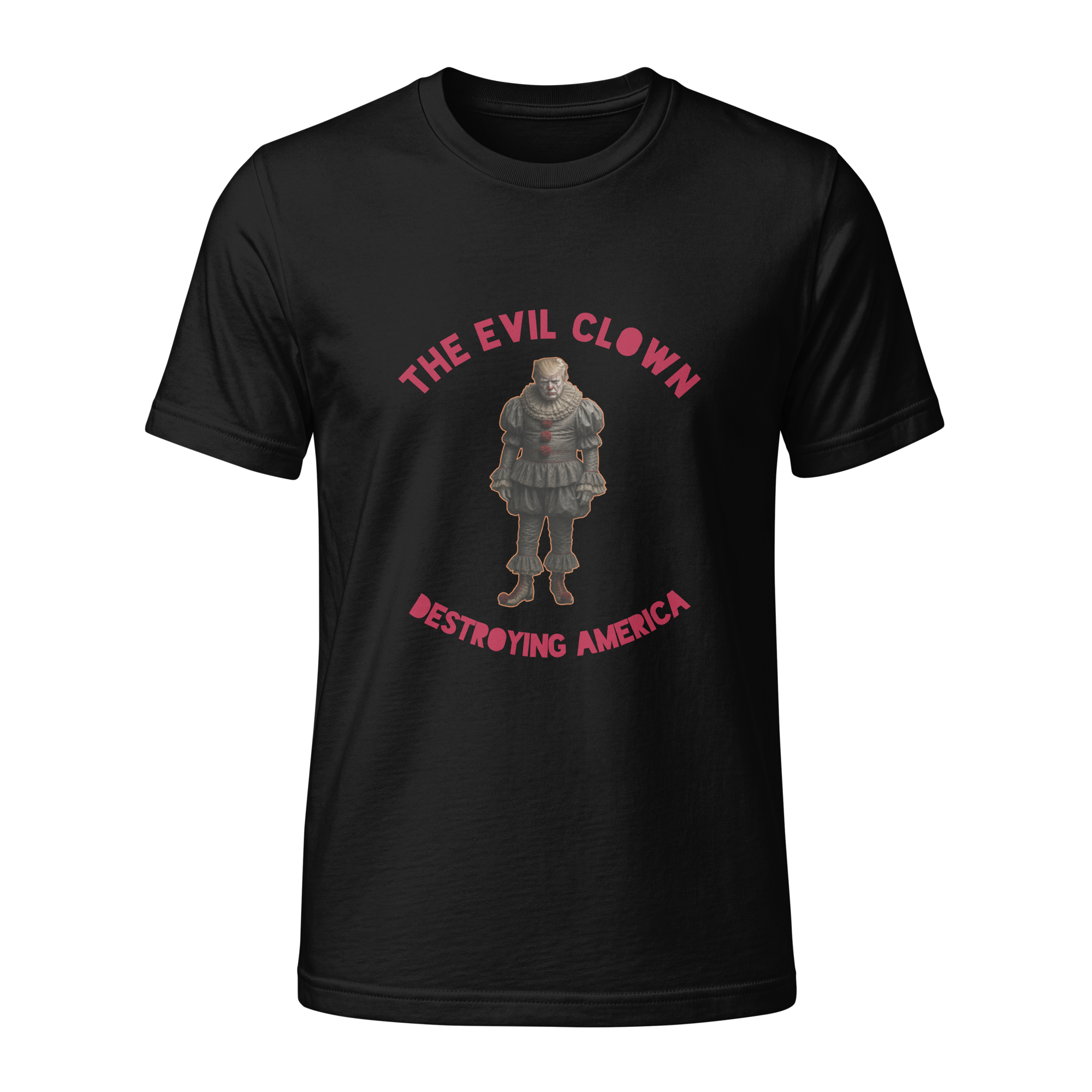 Evil clown-Fine Jersey T-Shirt