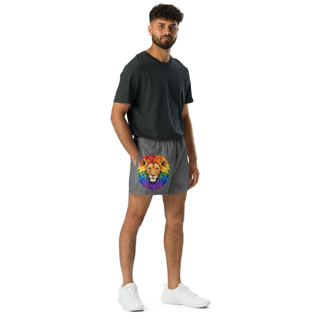 Lion head pride-All-Over Print Unisex Athletic Shorts