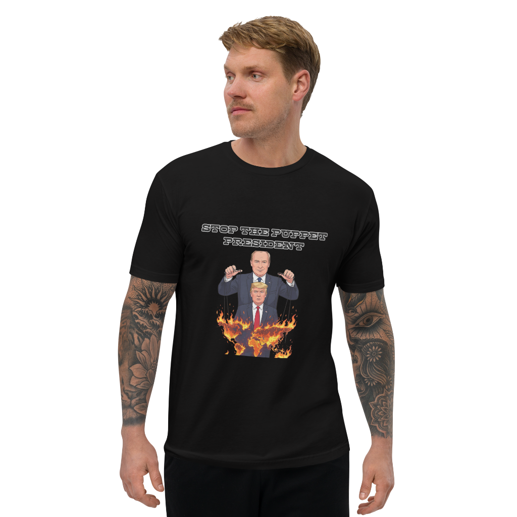 Puppet president-Short Sleeve T-shirt fitted 