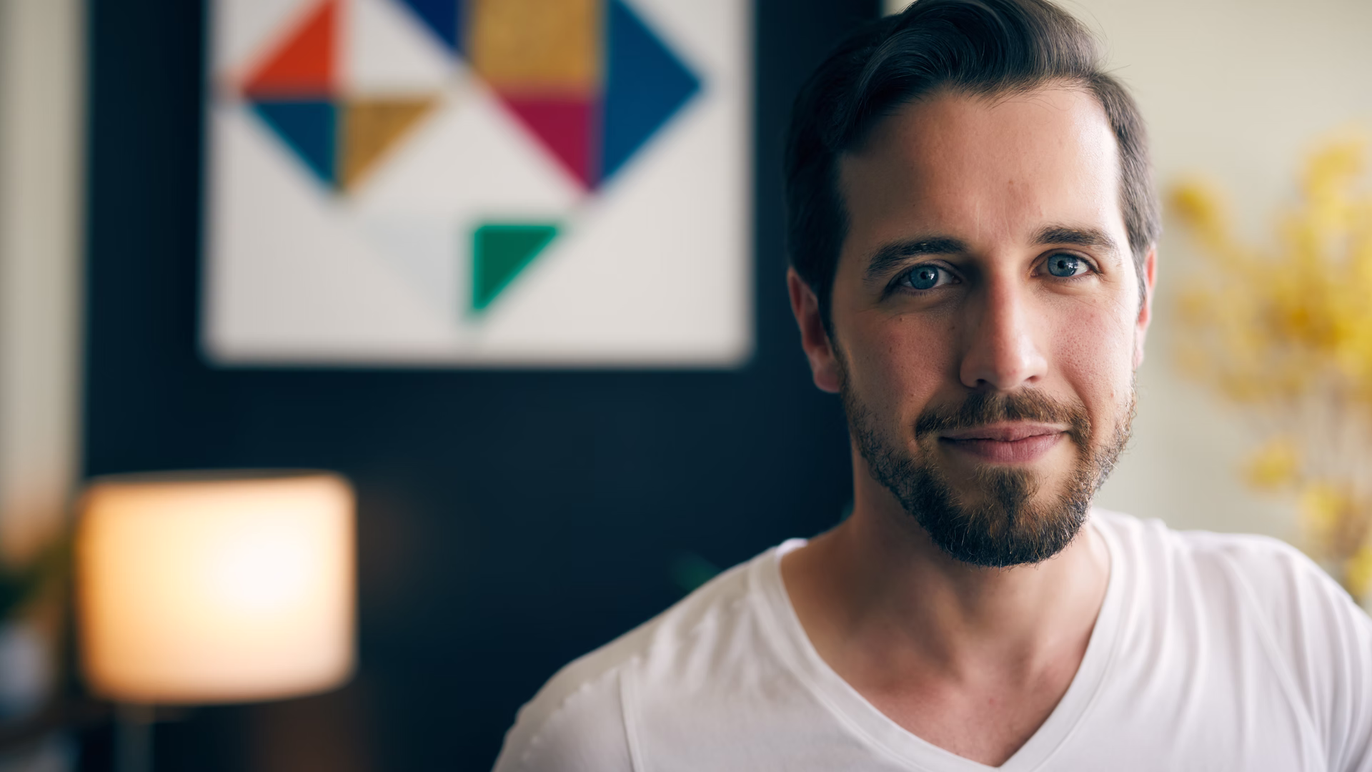 Mark Henick in his Toronto studio