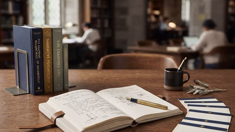 Academic books and structured seminar materials for reflective study