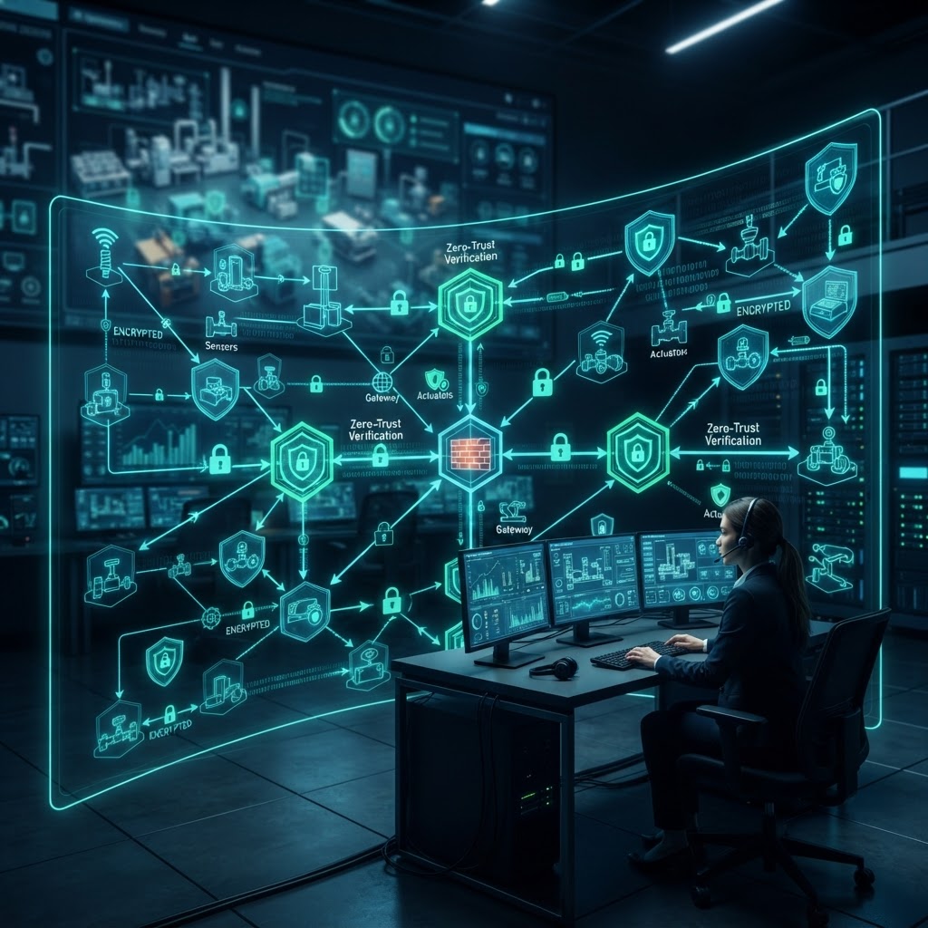 Securing IoT Networks in Industrial Environments