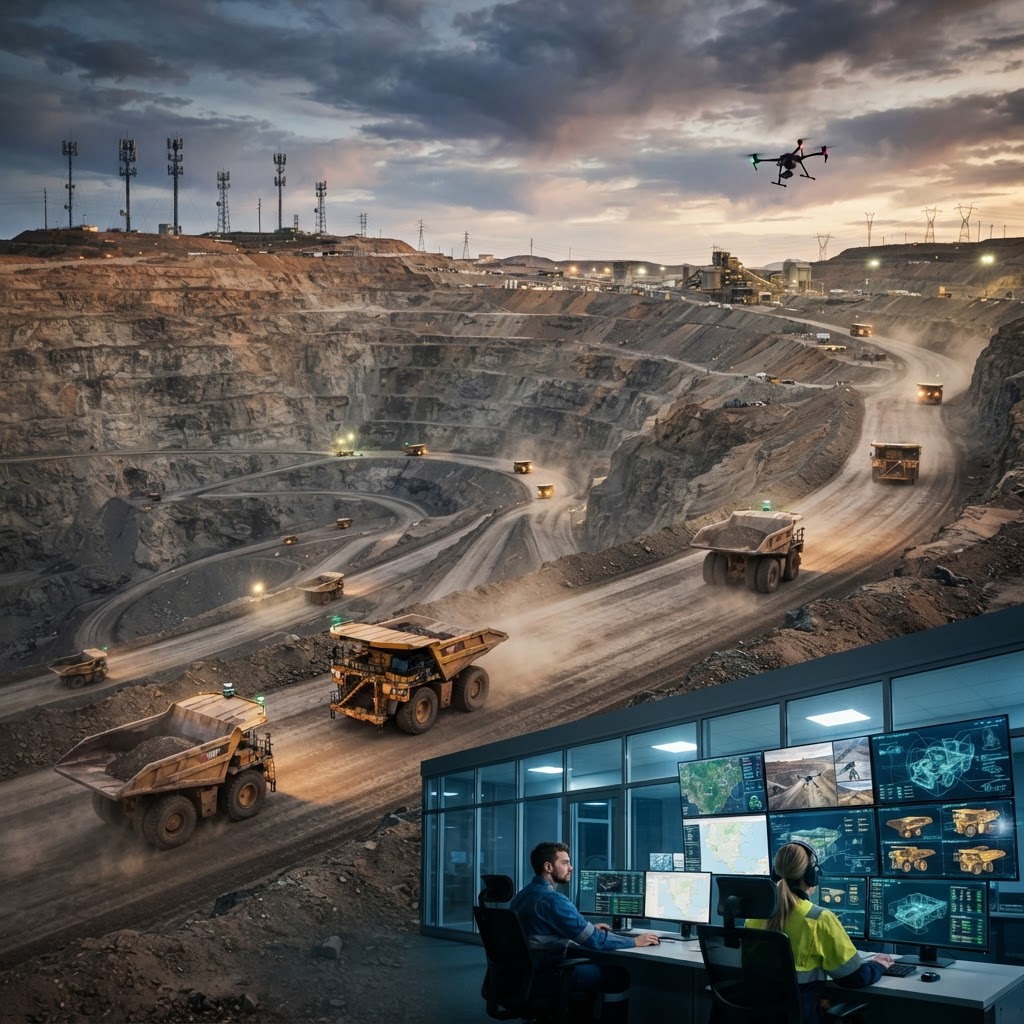 Autonomous Mining: How Private 5G Enables Remote Operations