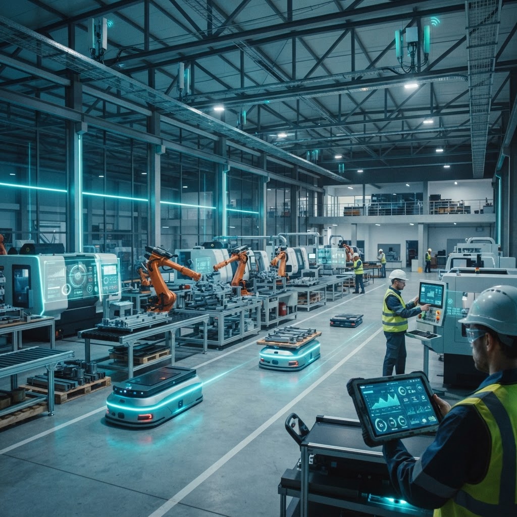 The Future of Private 5G in Enterprise Manufacturing