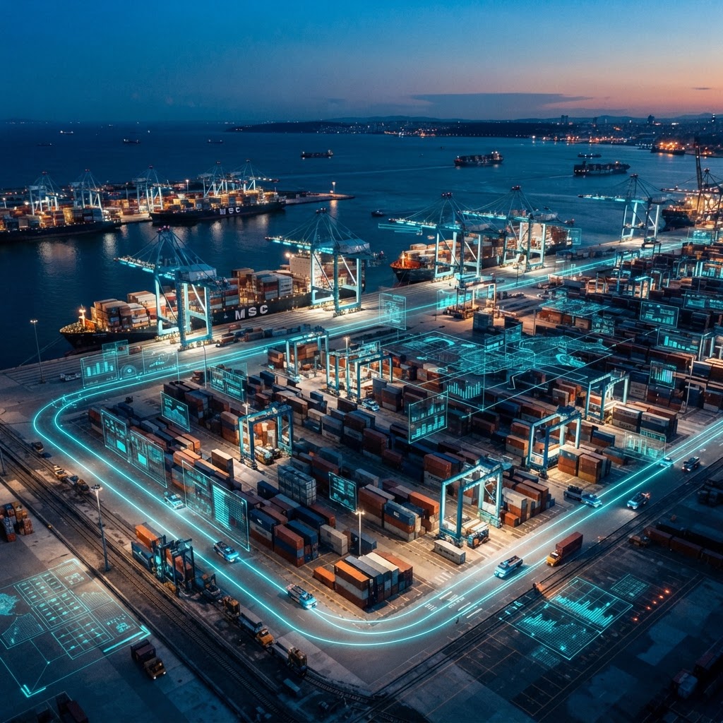 Smart Ports: Automating Global Trade with Private 5G