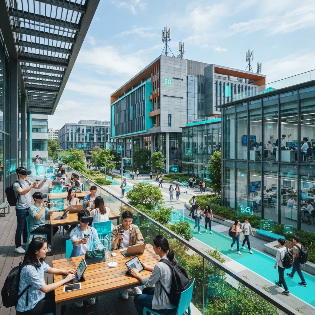 Smart Campus: Private 5G Transforming Education & Research