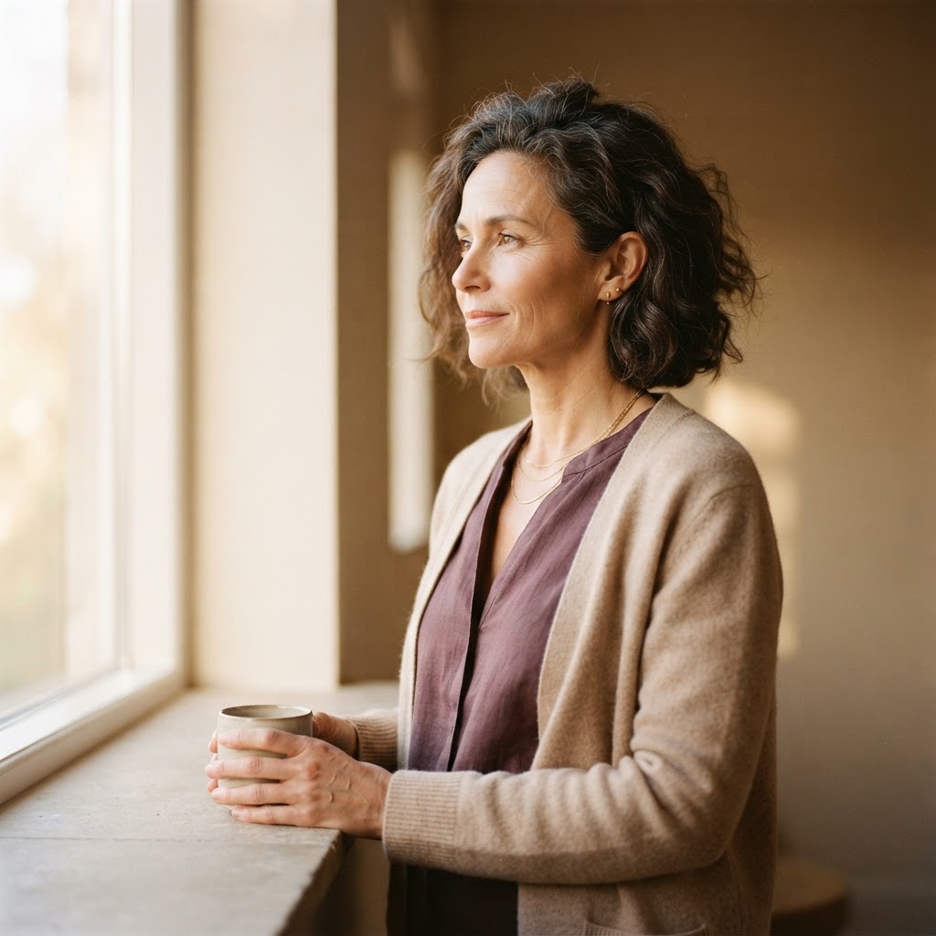 A woman rising into her next chapter