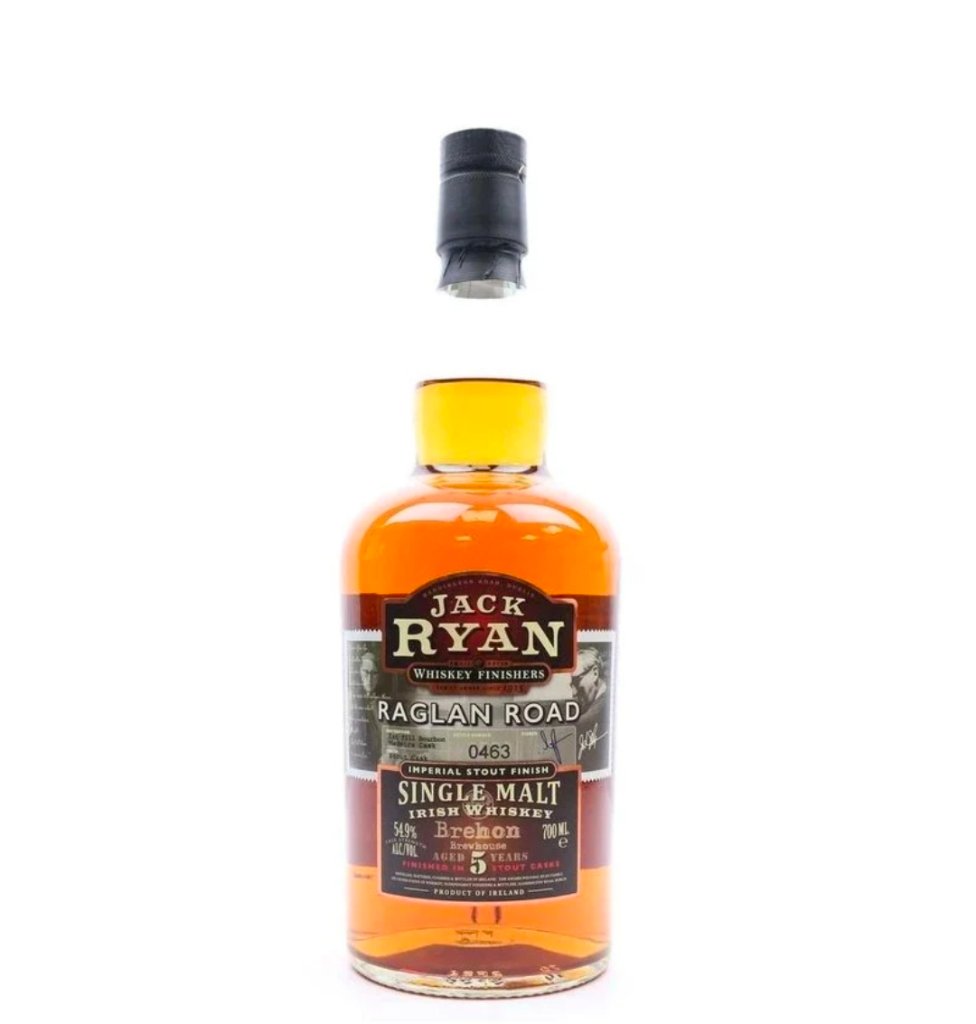 Jack Ryan Raglan Road 5 Year Old Irish Whiskey