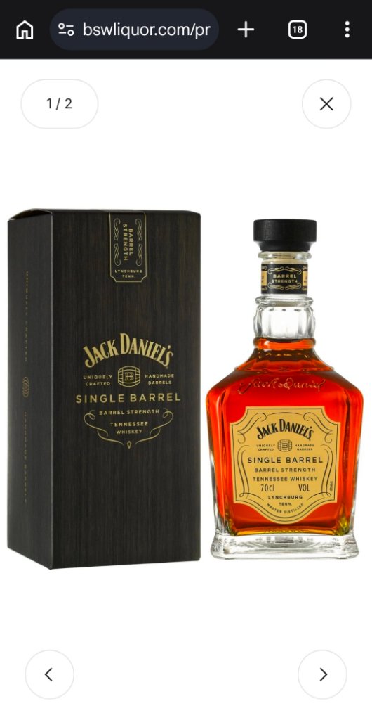 Jack Daniel's Single Barrel Barrel Strength