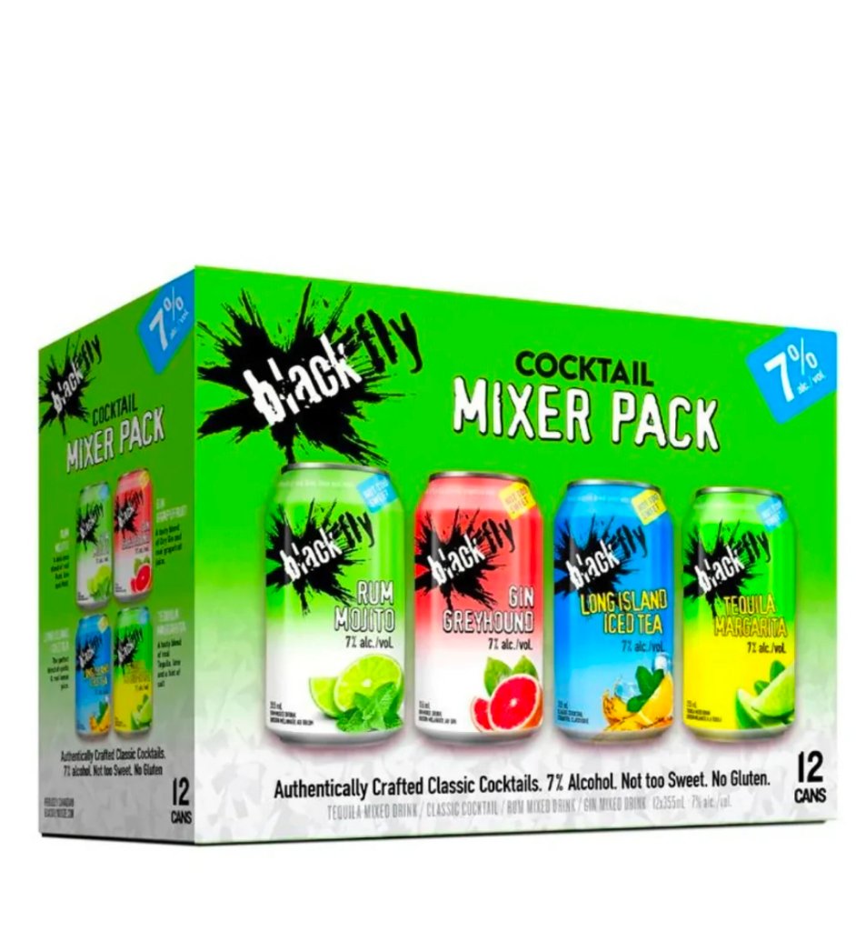 Black Fly Cocktail Mixer Pack