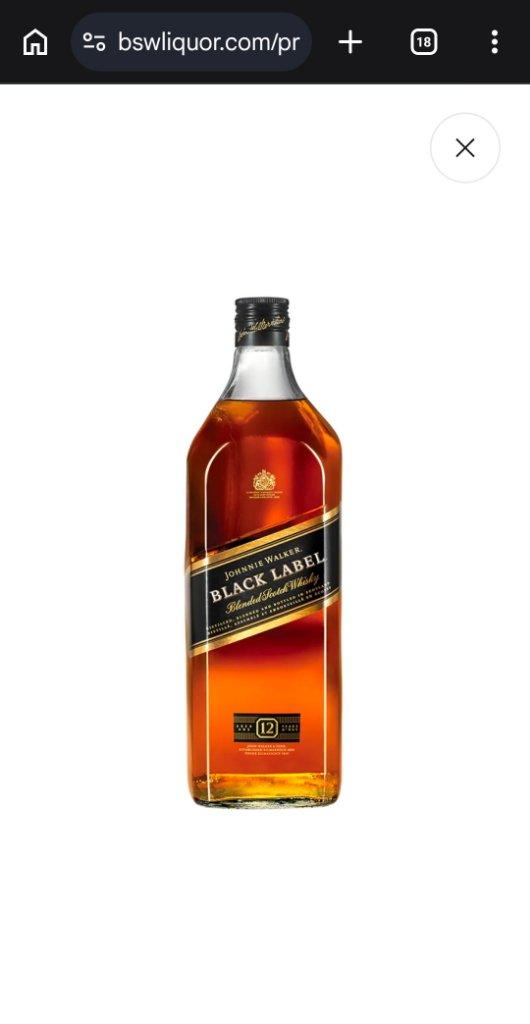 Johnnie Walker Black Label 12 Year Old 1.75L