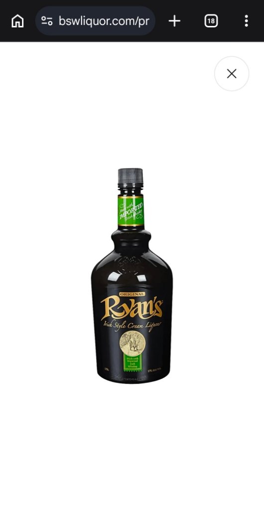 Ryan's Irish Cream
