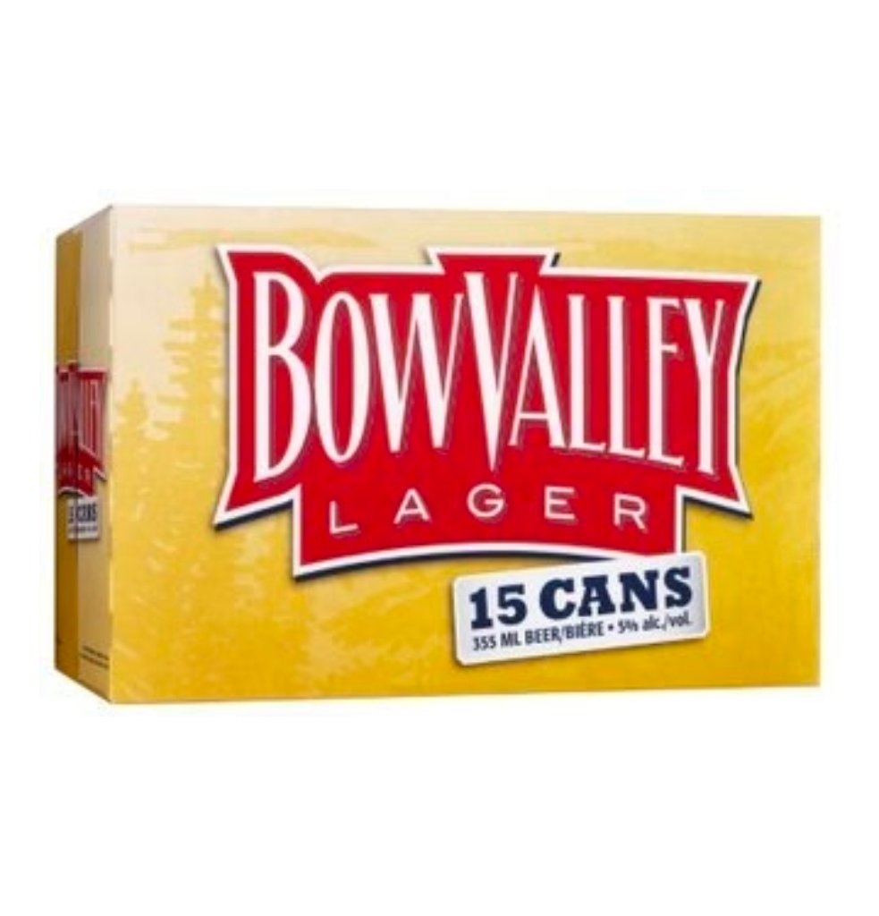 Bow Valley Lager 15 Cans