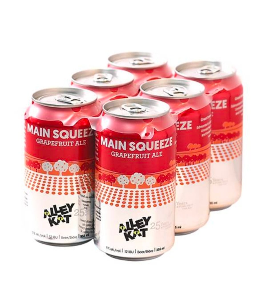 Alley Kat Main Squeeze Grapefruit Ale 6 Cans