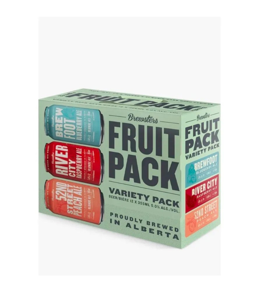 Brewsters Fruit Variety Pack 12 Cans
