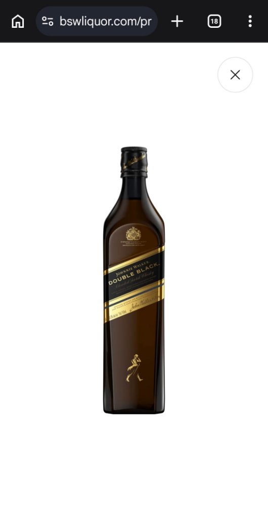 Johnnie Walker Double Black 750ml