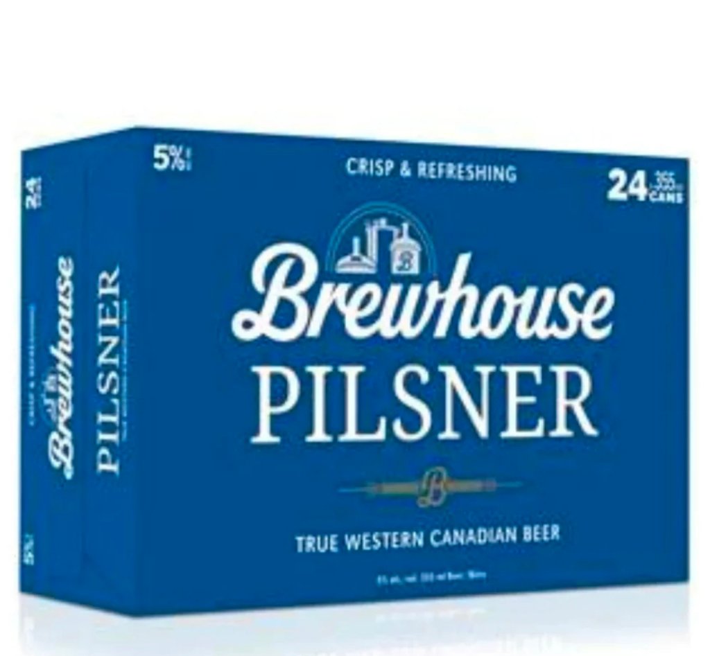 Brewhouse Pilsner 24 Cans