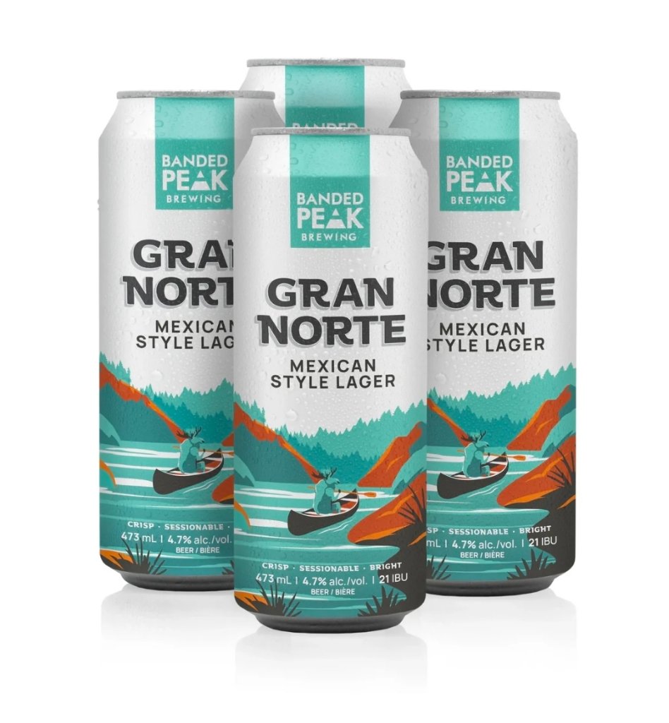 Banded Peak Gran Norte Mexican Style Lager 4 Cans