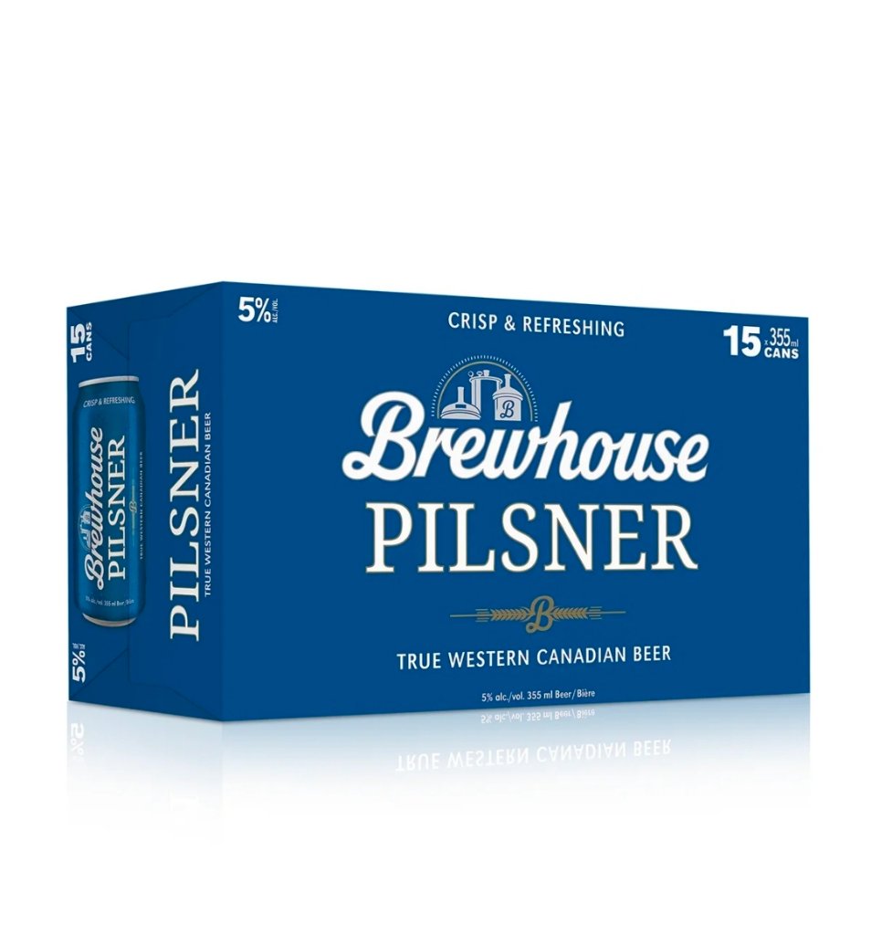 Brewhouse Pilsner 15 Cans
