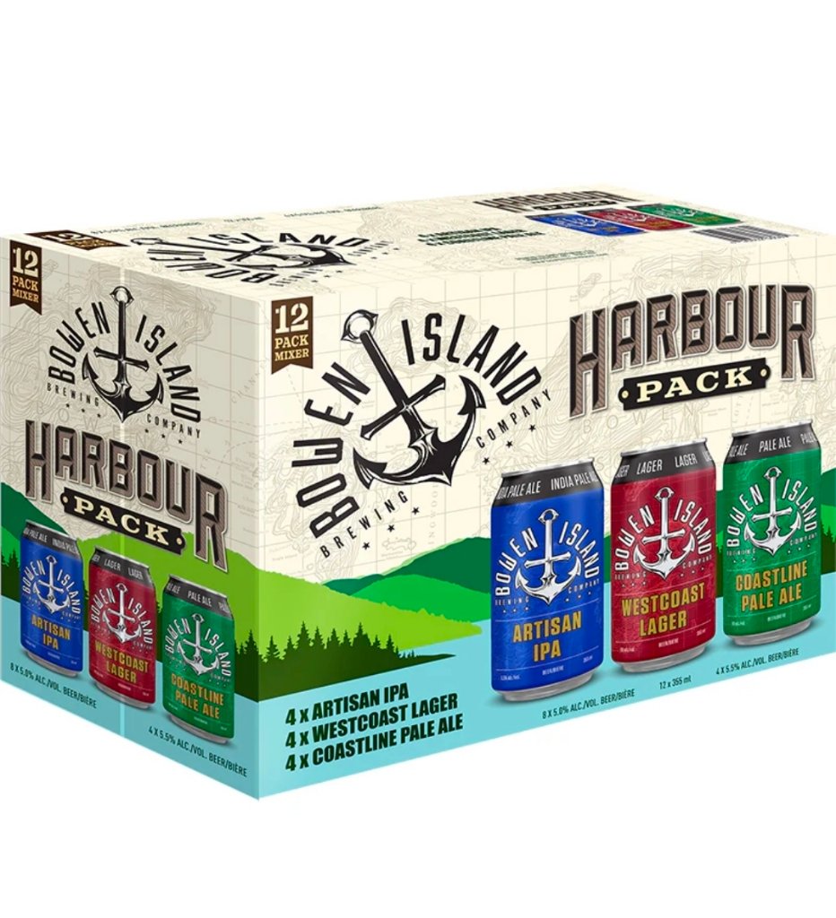 Bowen Island Harbour Pack 12pk Cans