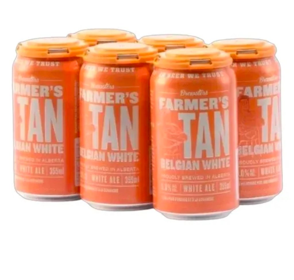 Brewsters Farmers Tan Belgian White 6 Cans