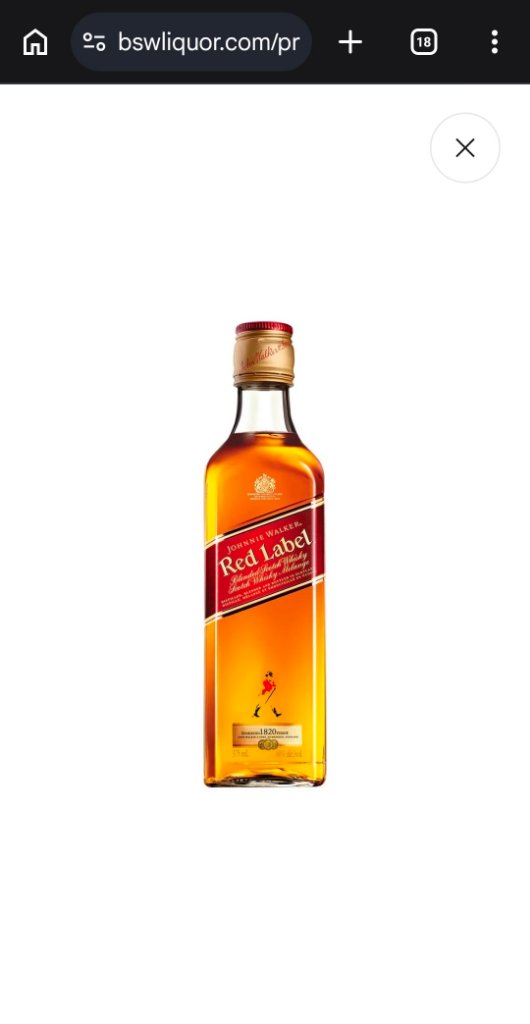 Johnnie Walker Red Label 375ml