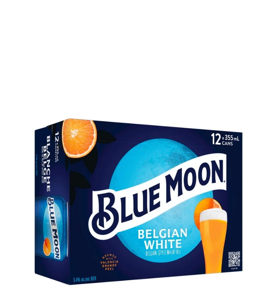 Blue Moon Belgian White 12 Cans