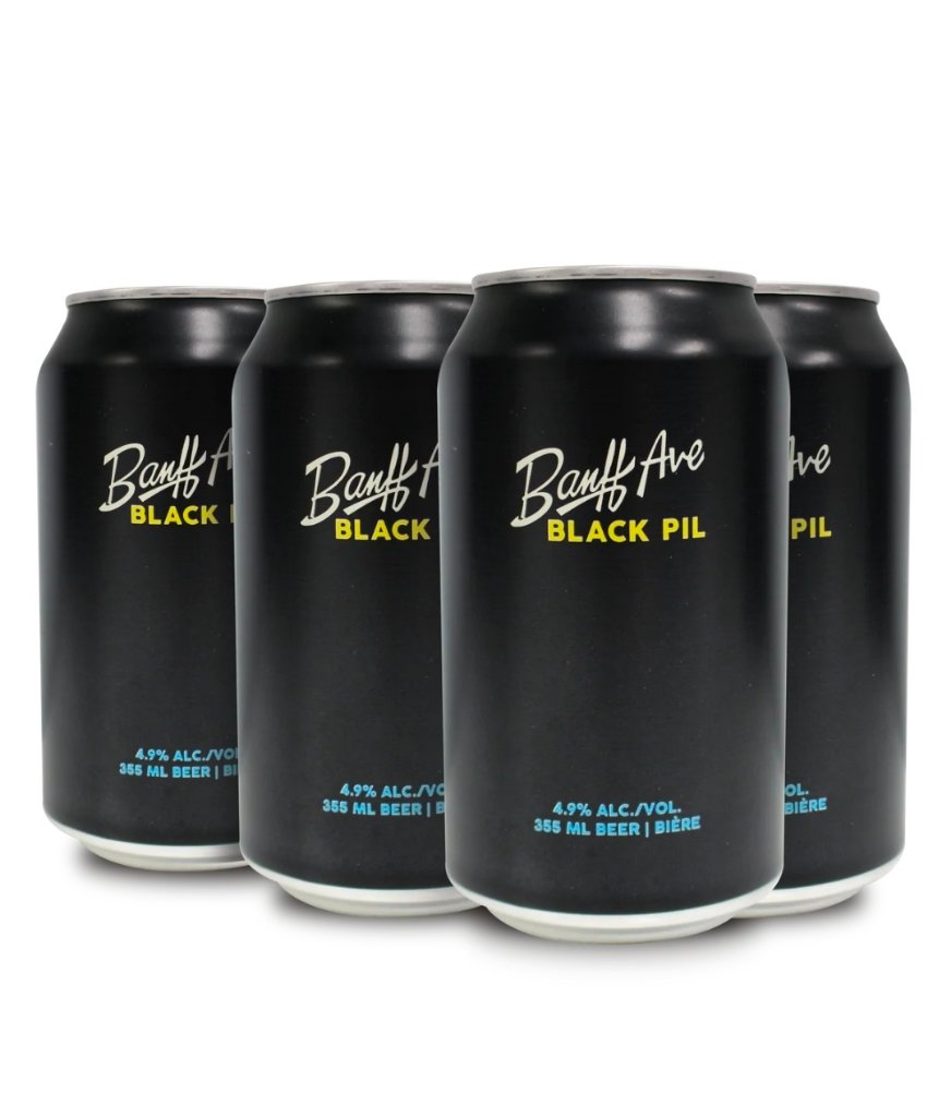 Banff Ave Black Pil 6 Cans