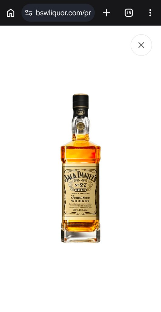 Jack Daniel's Gold #27