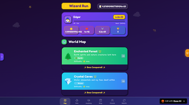 Math Quest template preview