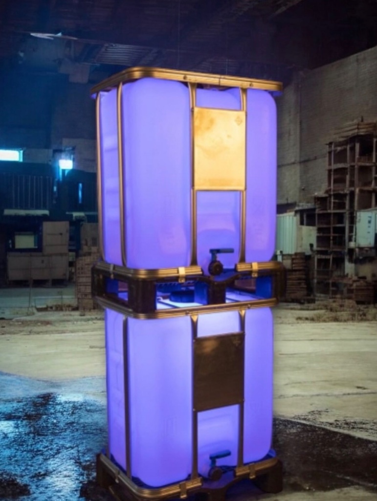Palletank (med lys)