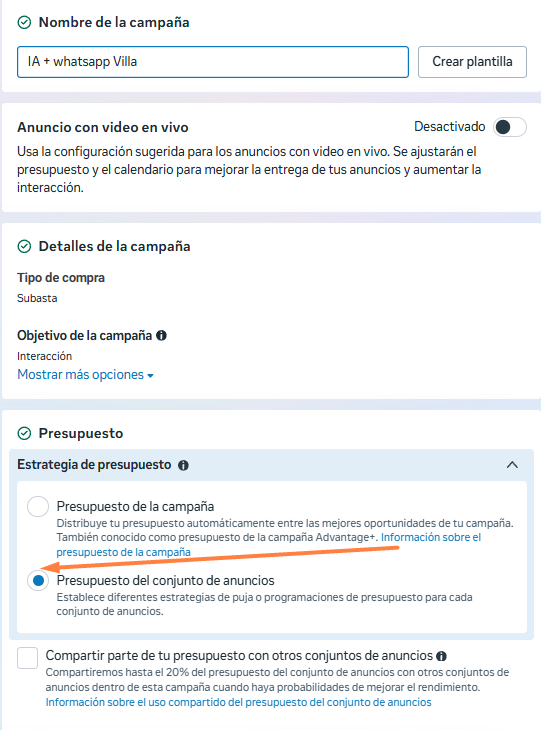 Presupuesto inteligente