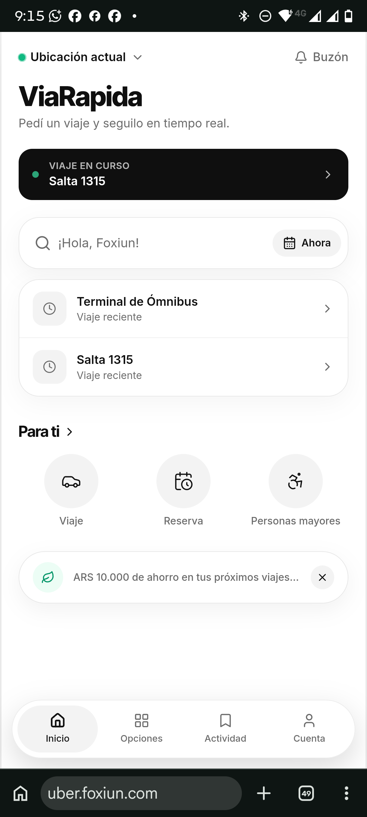 Vía rápida