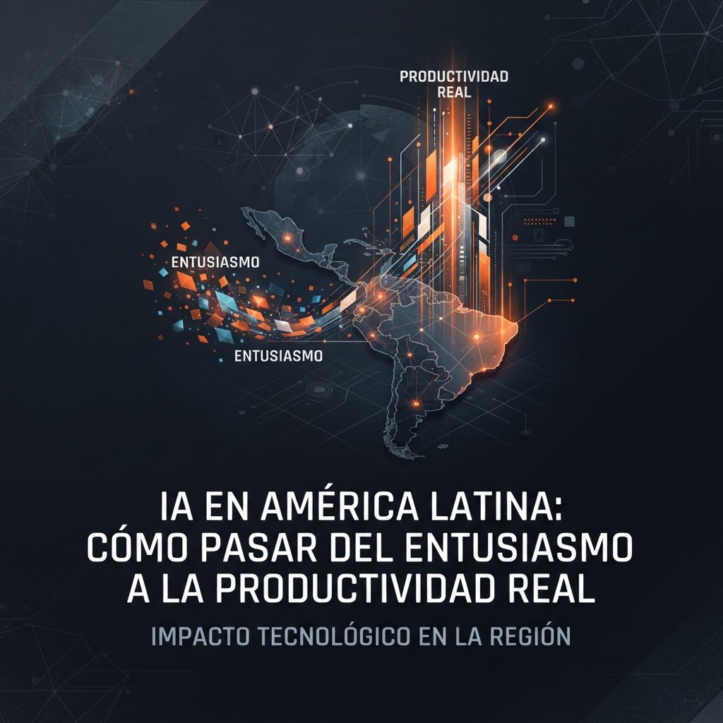 IA en América Latina: Cómo pasar del entusiasmo a la productividad real