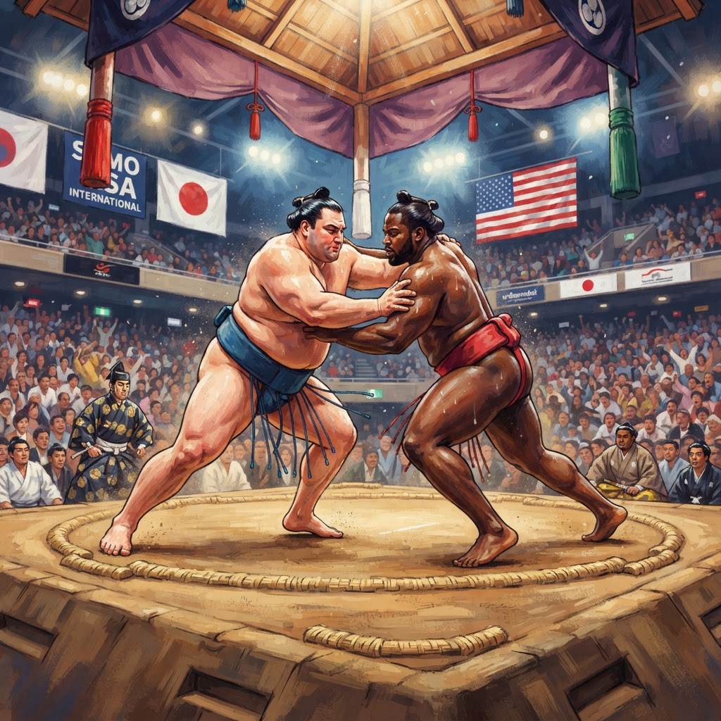 International sumo tournament